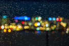 City Rain Window Abstract 200207-0374