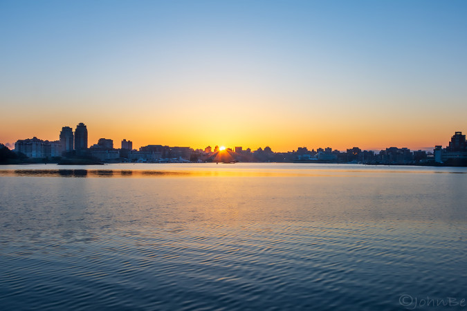 Victoria Skyline Sunrise 230322-0558