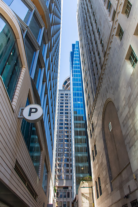 In Between The Skyscrapers of Vancouver 250922-8264